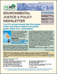 EJ and Policy Newsletter - Volume 3 Issue 4 (Winter/Spring 2014)